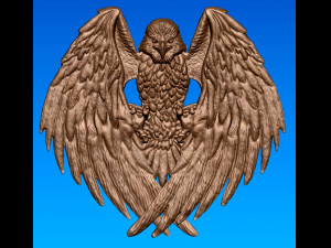 eagel 3D Print Model