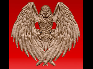 eagel 3D Print Model