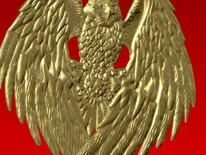 eagel 3D Print Model