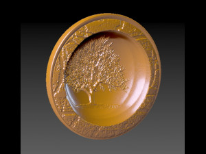 plate Modelo de Impressão 3D