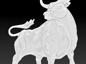 toro Modelo de impresión 3D