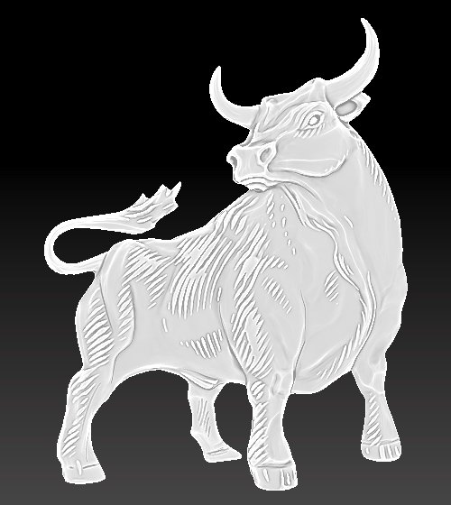Bull Free 3d Print Models In Signs And Logos 3dexport 9748