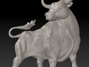 bull 3D Принт Модель