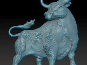 toro Modelo de impresión 3D