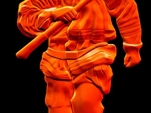 itfaiyeci 3D Baskı Modeli