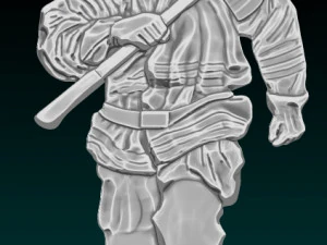 itfaiyeci 3D Baskı Modeli