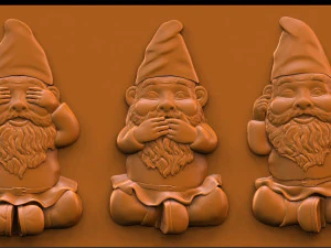 gnomy Model do druku 3D