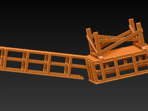 전망대 3D 프린트 모델