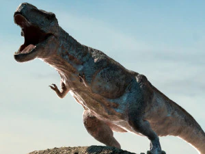 tiranossauro rex manipulado animado Modelo 3D