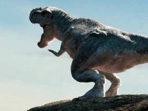 tiranossauro rex manipulado animado Modelo 3D