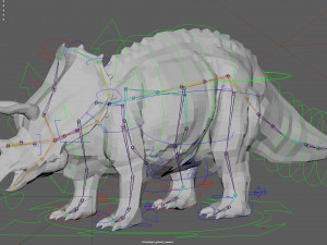 triceratops Model 3D