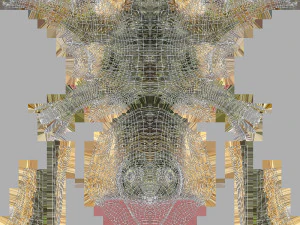 velociraptor animado equipado Modelo 3D