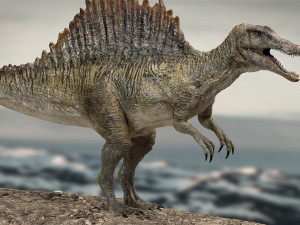 spinosaurus rigged 3D 模型