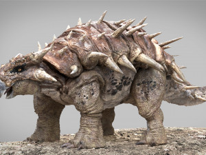 Ankylosaurus rigged 3Dモデル