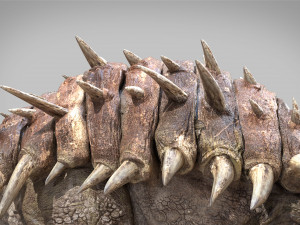 Ankylosaurus rigged Model 3D