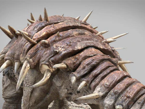 Ankylosaurus rigged 3D Model