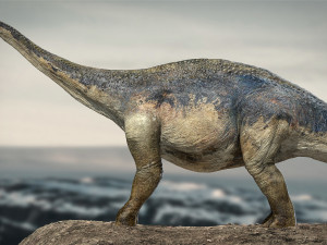 argentinosaurus rigged 3D Model