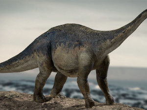 argentinosaurus rigged 3D Model