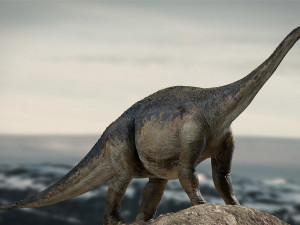 argentinosaurus rigged 3D Model