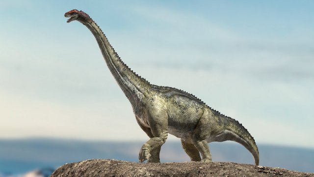 brontosaurus 3d rigged model Model 3D .c4d .max .obj .3ds .fbx .stl .blend 