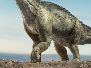 brontosaurus 3d rigged model Model 3D