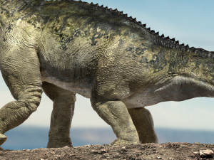 brontosaurus 3d rigged model Model 3D