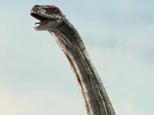 brontosaurus 3d rigged model 3D Model