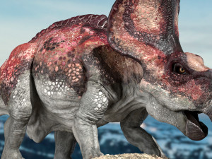 protoceratops 3d rigged 3D-Modell
