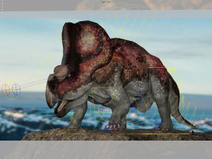 protoceratops 3d rigged 3D-Modell