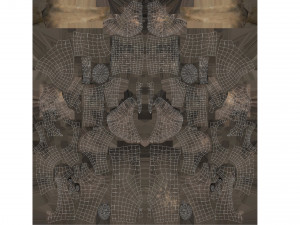 african elephant rigged model 3D 模型