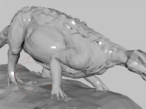 europeltasaurus 3d rigged model 3D मॉडल
