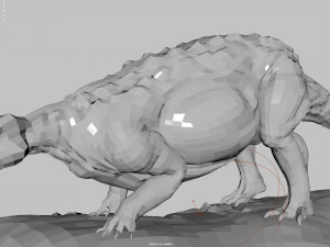 europeltasaurus 3d rigged model 3D मॉडल