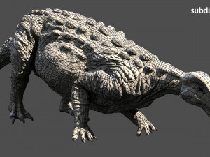 europeltasaurus 3d rigged model 3D मॉडल