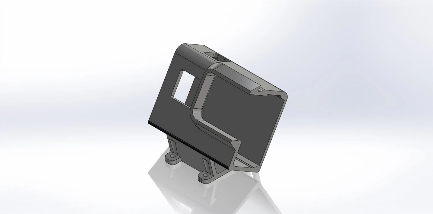 monte gopro hero 7 preto para drones fpv Modelo de Impressão 3D .c4d .max .obj .3ds .fbx .stl .blend 