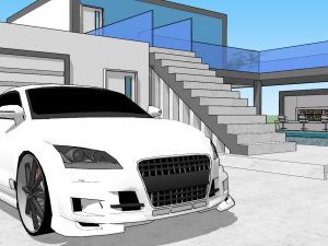 modern house Modelo 3D
