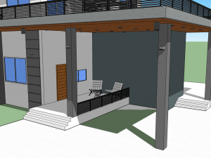 modern house 3D Model