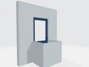 Pain&eacute;is de parede modulares para habita&ccedil;&atilde;o socialista Modelo 3D