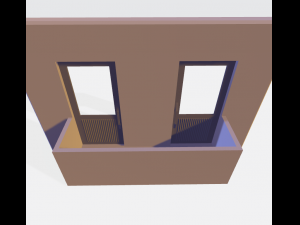 Socialist Housing Modular Wall Panels Modelo 3D