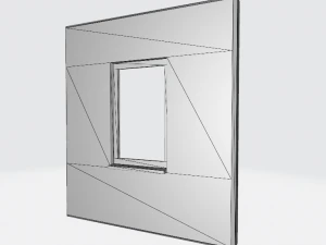 Pain&eacute;is de parede modulares para habita&ccedil;&atilde;o socialista Modelo 3D