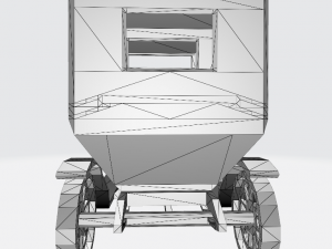 Automobile Retro No1 3D Model