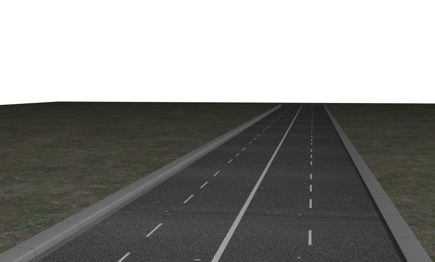 road 3D Model .c4d .max .obj .3ds .fbx .stl .blend