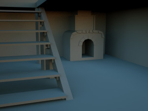 medieval house Modelo 3D