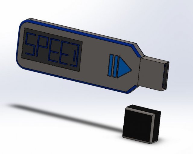 usb pen drive Modelo de impresión 3D .c4d .max .obj .3ds .fbx .stl .blend 