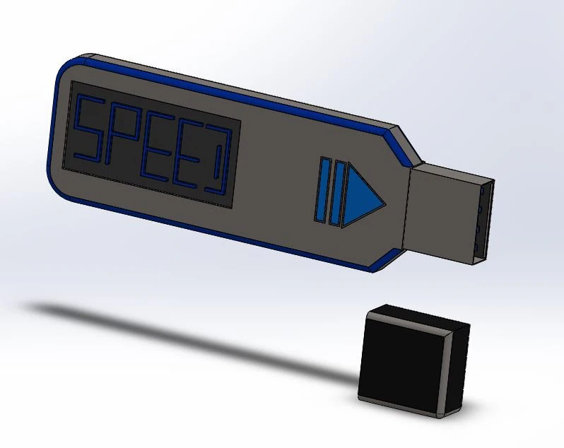 usb pen drive 3D Print Model .c4d .max .obj .3ds .fbx .stl .blend 