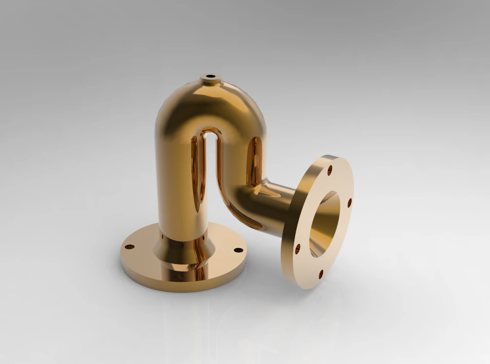 pipe fitting 3D Model .c4d .max .obj .3ds .fbx .stl .blend 
