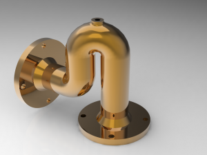 pipe fitting Modelo 3D