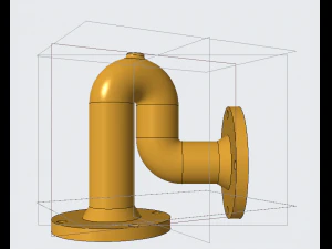 pipe fitting 3D Model