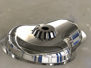 판금 커버 3D 모델