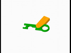 door opener 3D 프린트 모델