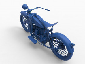 motorcycle mod1 3D-printmodel